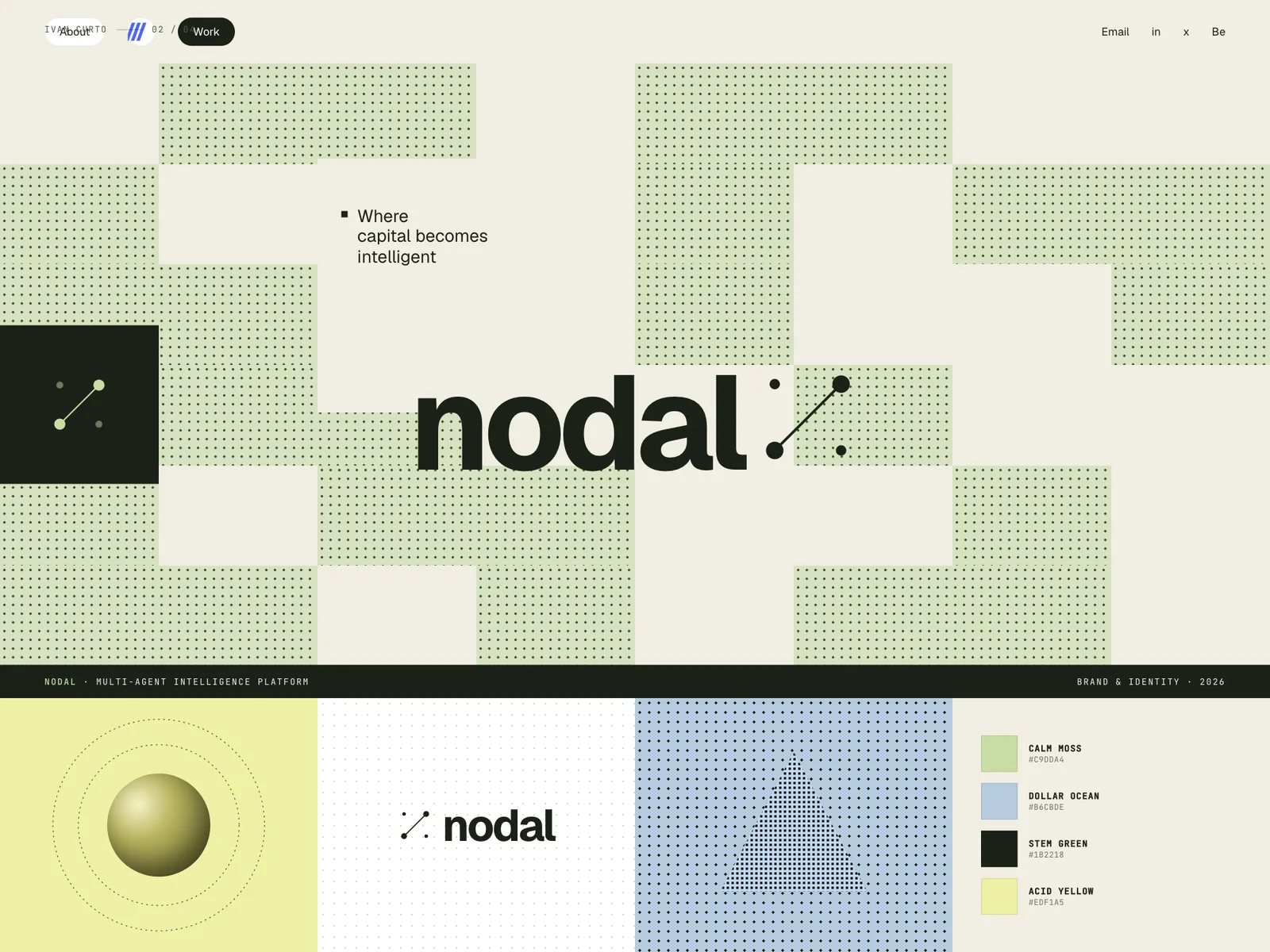 Nodal identity and launch website case study
